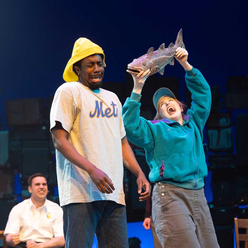 COME FROM AWAY visitors becoming Newfoundlanders