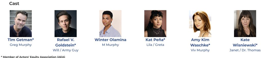 Cast of You're Cordially Invited to the End of the World from OSF Website