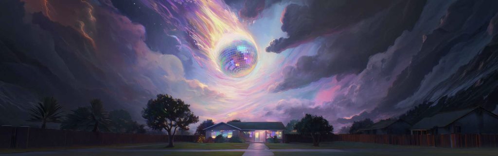 You're Cordially Invited to the End of the World logo on OSF page